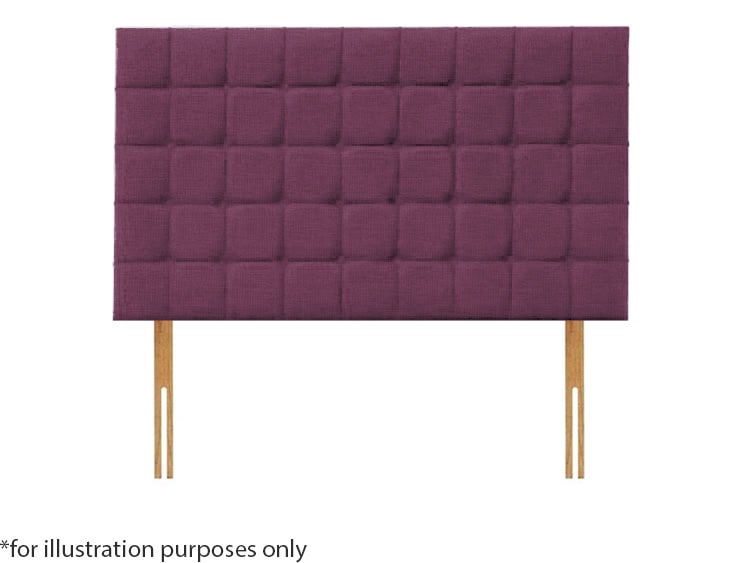 Apollo 5ft Boston Headboard – Azzure Purple