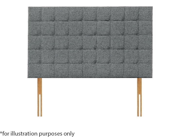 Apollo 5ft Boston Headboard – House Grey