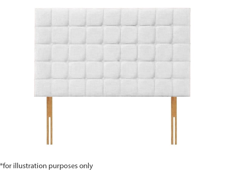 Apollo 4ft6 Boston 36in Headboard - House White