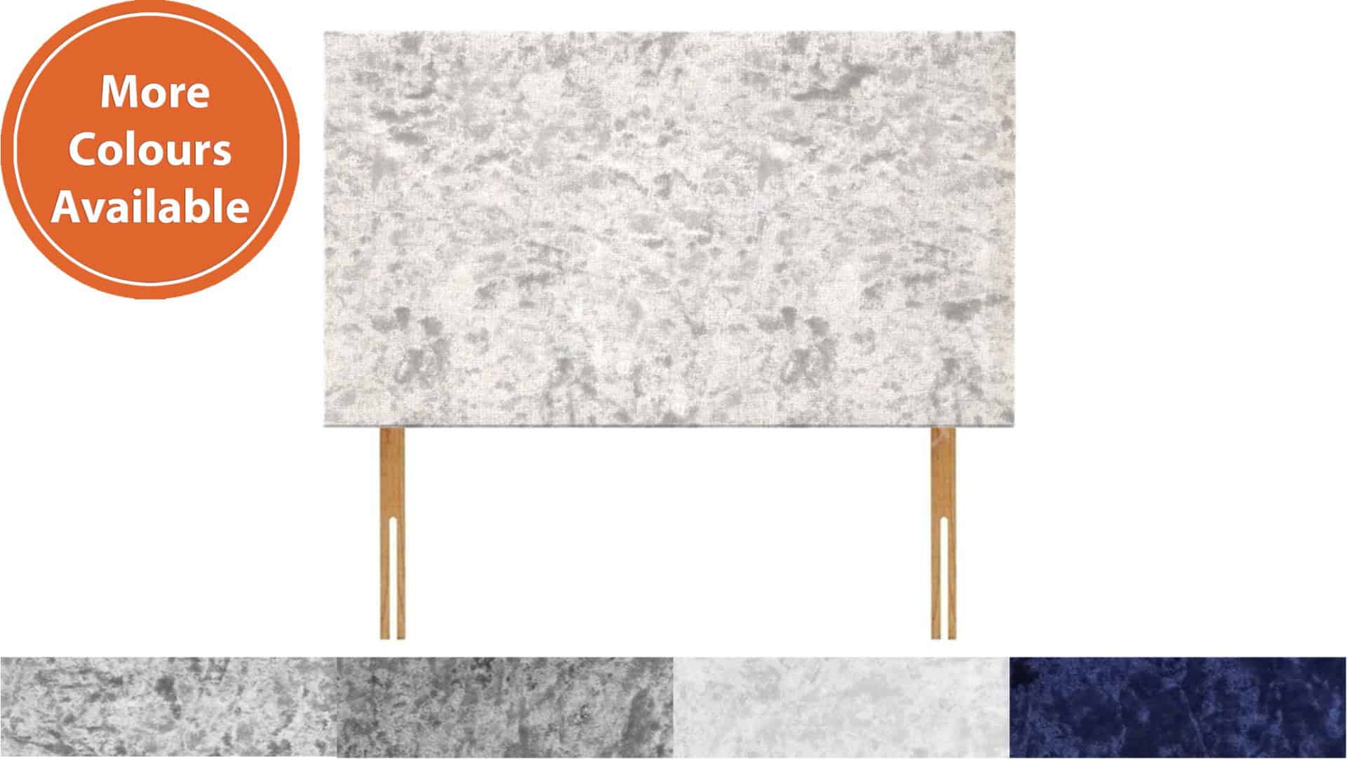 Apollo 3ft Bournemouth Headboard in Glitz Fabric