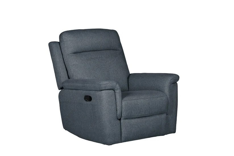 Bowie 1 Seater Manual Recliner – Azul