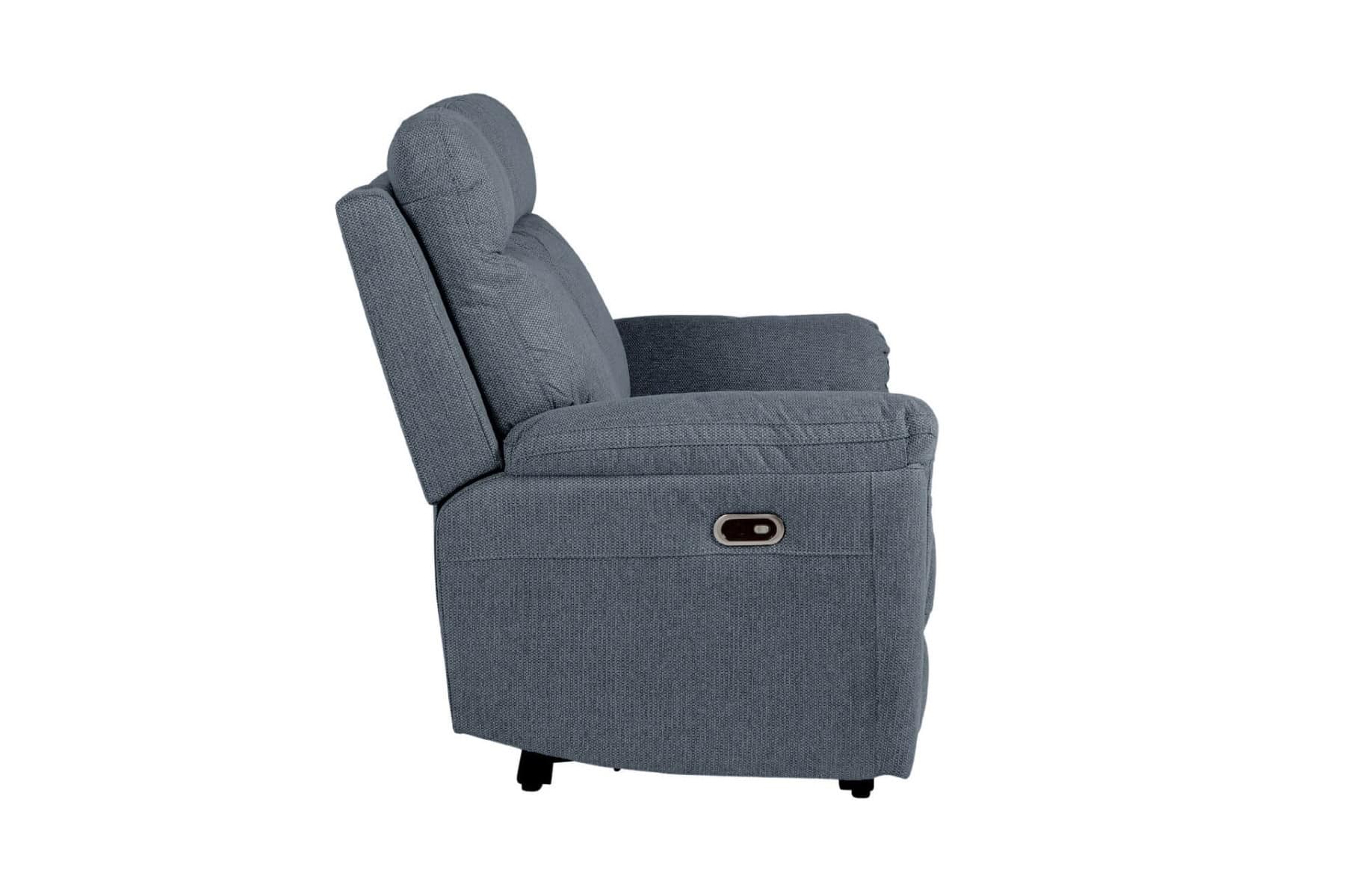 Bowie 2 Seater Electric Recliner - Azul - Image 4
