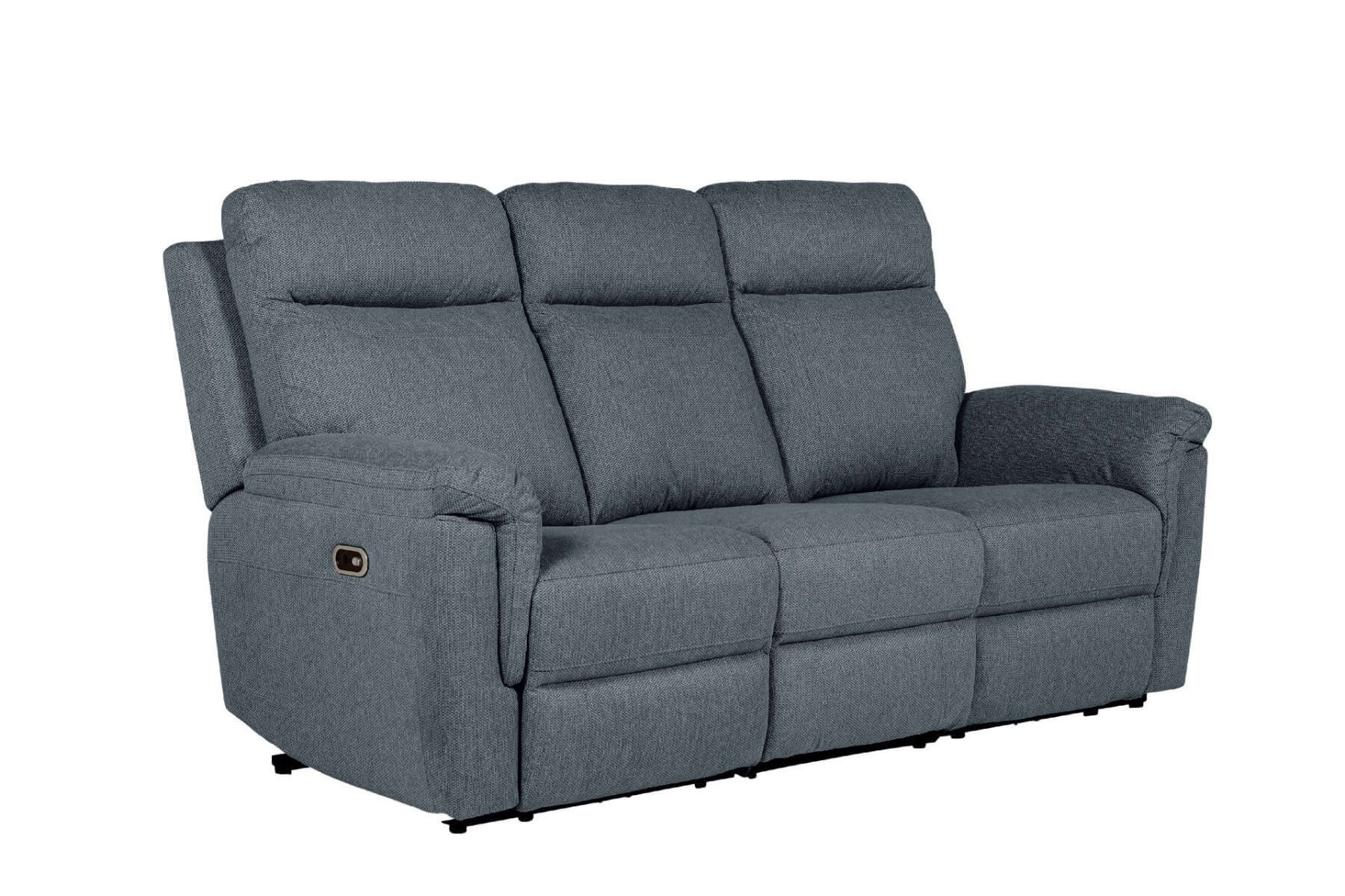 Bowie 3 Seater Electric Recliner - Azul - Image 2