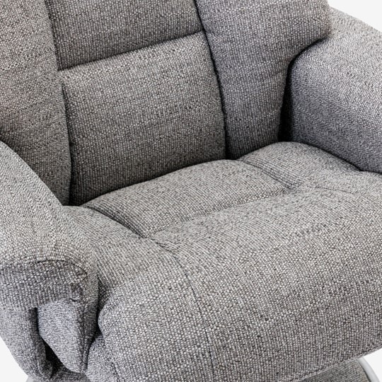 Brentwood Swivel Recliner - Lisbon Rock - Image 6