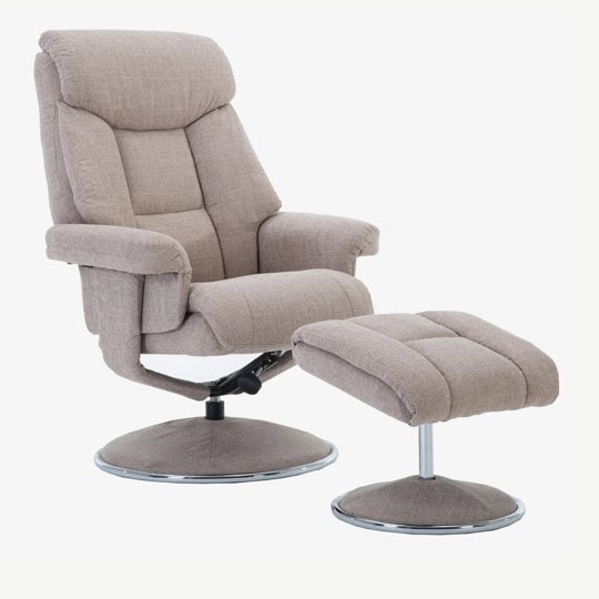 Brentwood Swivel Recliner – Lisbon Wheat