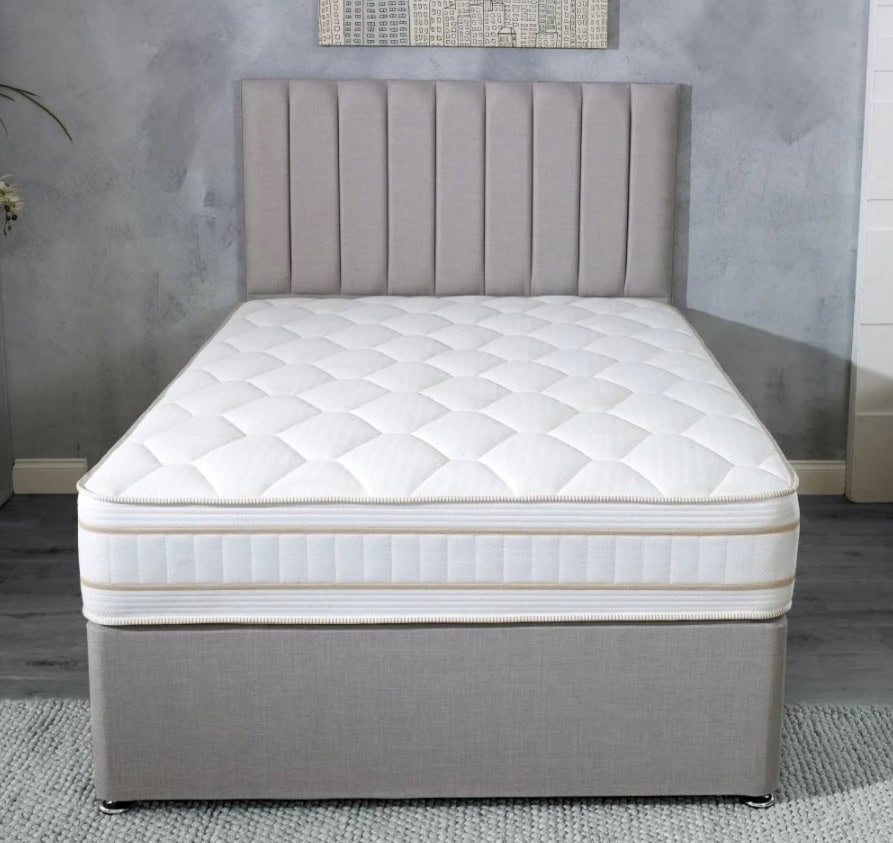 Relyon 4ft6 Repose Gel Fusion 2800 Divan Bed - Image 2