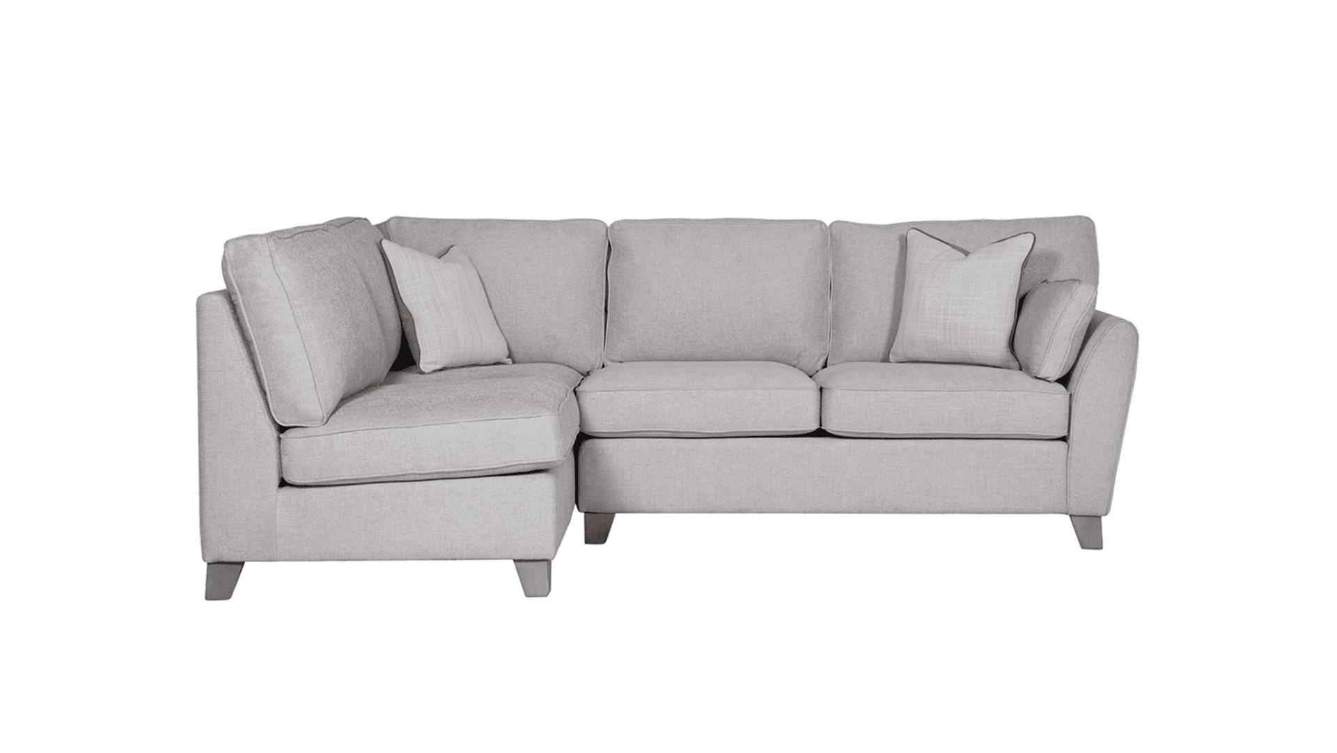 Cantrell Corner Group Sofa – Light Grey