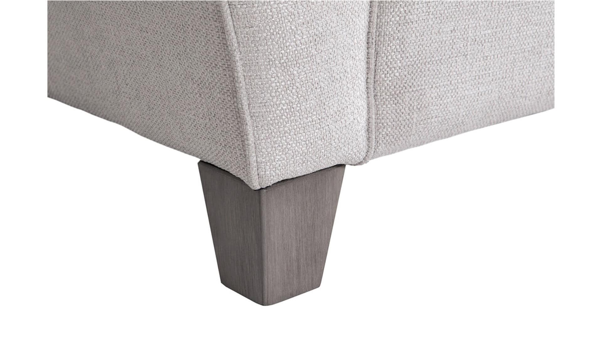 Cantrell Corner Group Sofa - Light Grey - Image 7