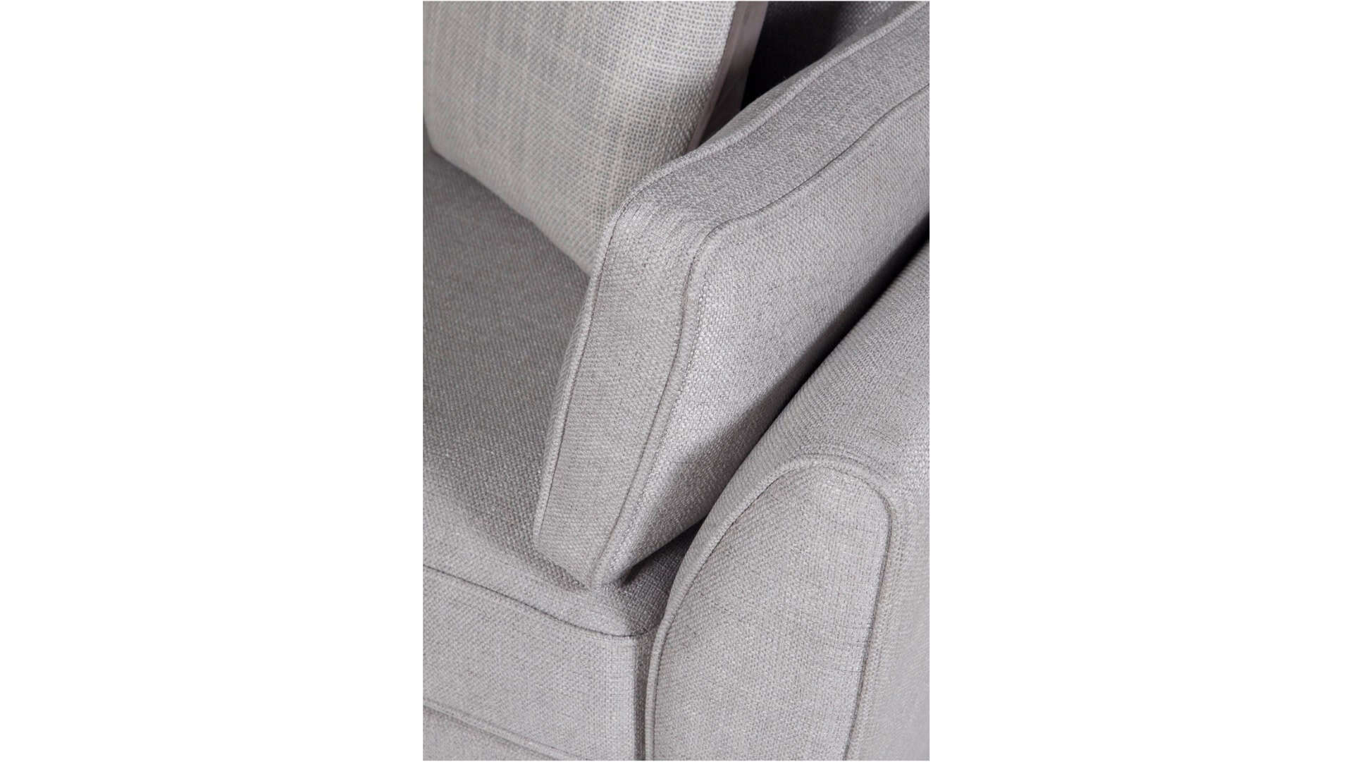 Cantrell Corner Group Sofa - Light Grey - Image 6
