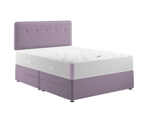 Relyon 4ft Comfort Pure Memory 1400 Divan Bed - Image 2