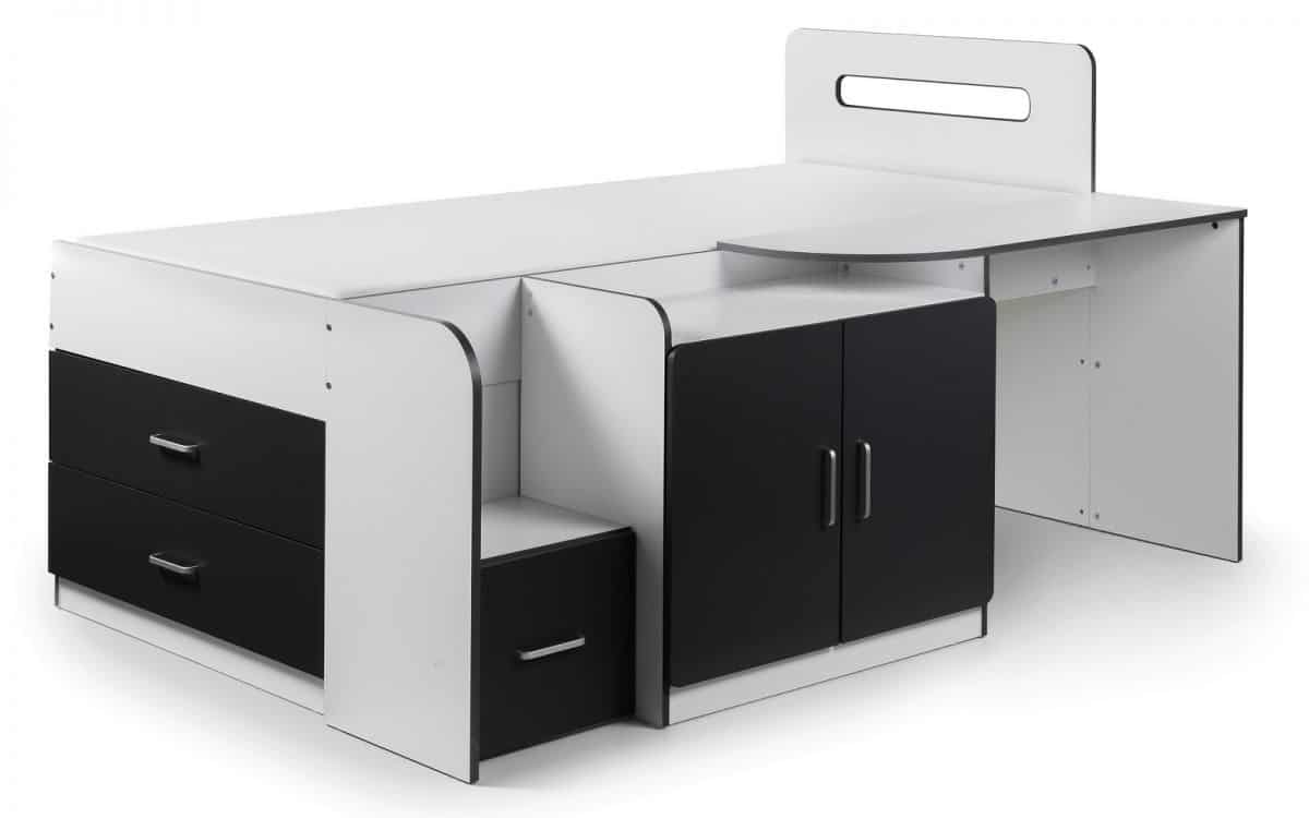 Odyssey Cabin Bed - Black & White - Image 5