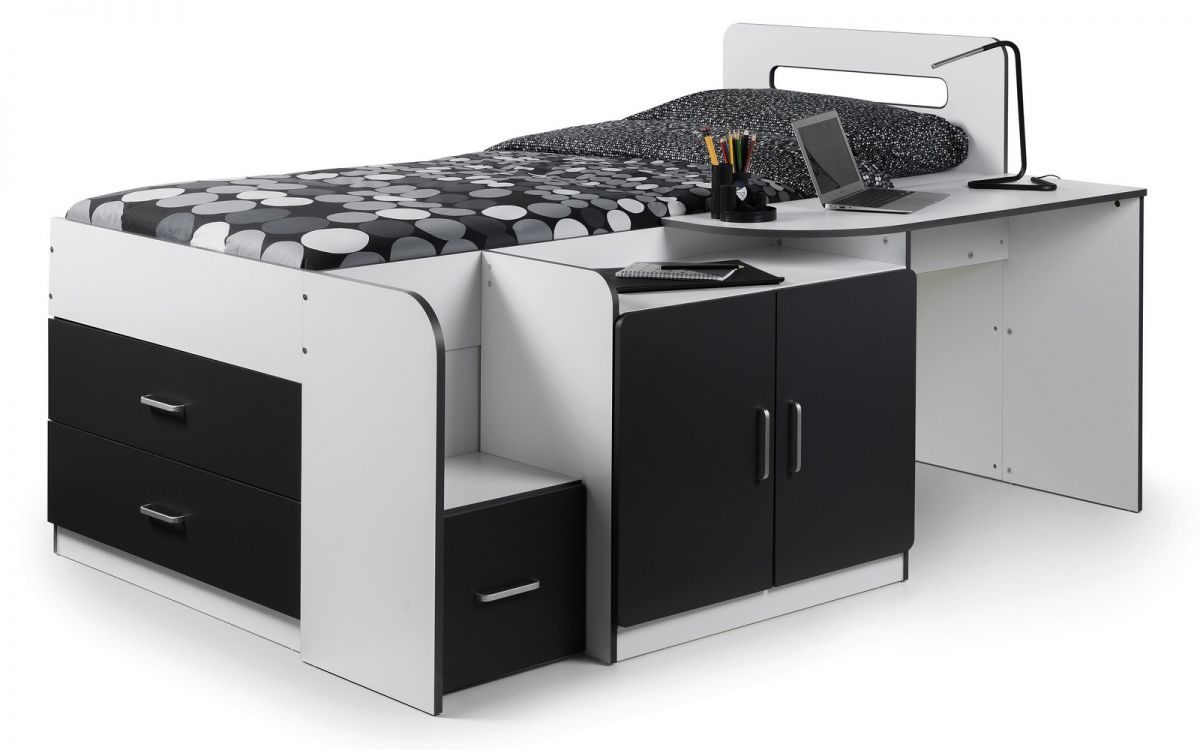 Odyssey Cabin Bed - Black & White - Image 2