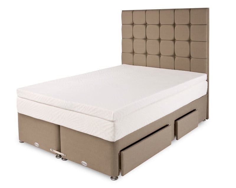 Healthbeds 6ft Cooltex Firma Talalay Divan Bed