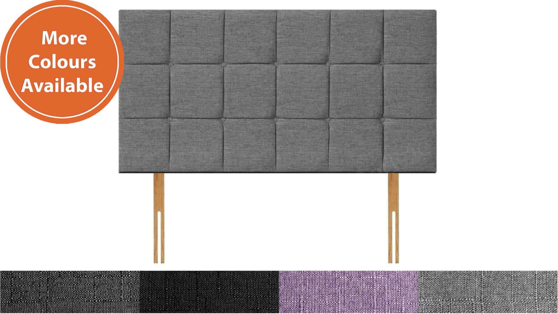 Apollo 5ft Croydon Headboard in Azzure Fabric