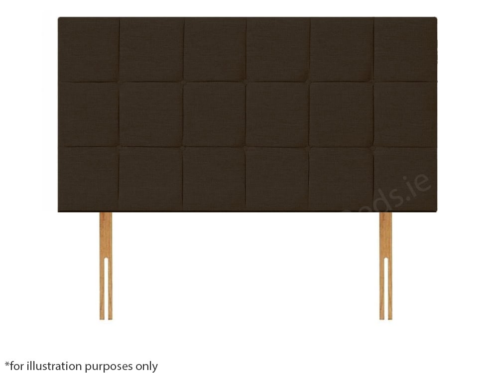 Apollo 4ft6 Croydon Headboard – Azzure Brown