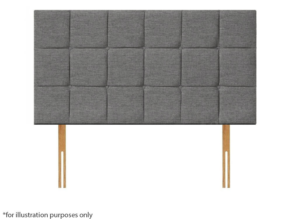 Apollo 4ft6 Croydon Headboard – Azzure Grey