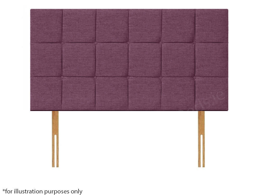 Apollo 4ft6 Croydon Headboard – Azzure Purple