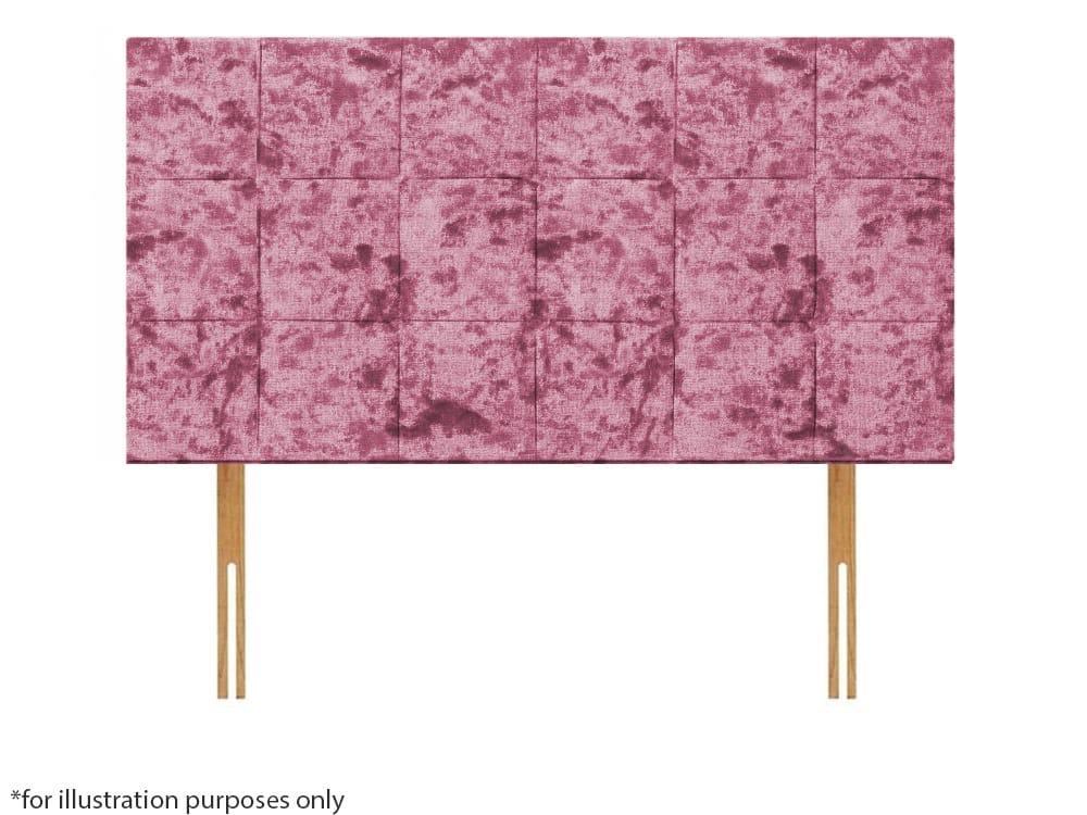 Apollo 4ft6 Croydon Headboard – Glitz Pink