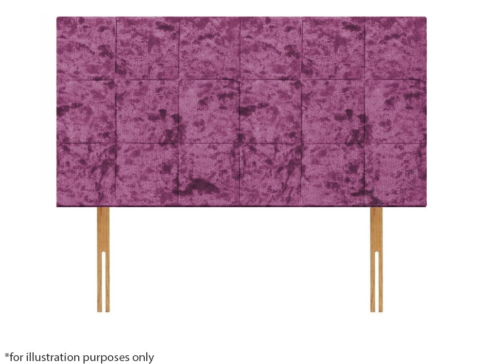 Apollo 4ft6 Croydon Headboard – Glitz Purple