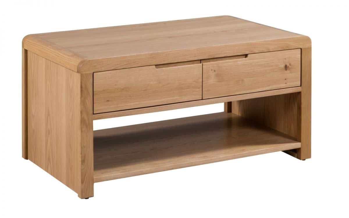 Malo Coffee Table - Waxed Oak - Image 2