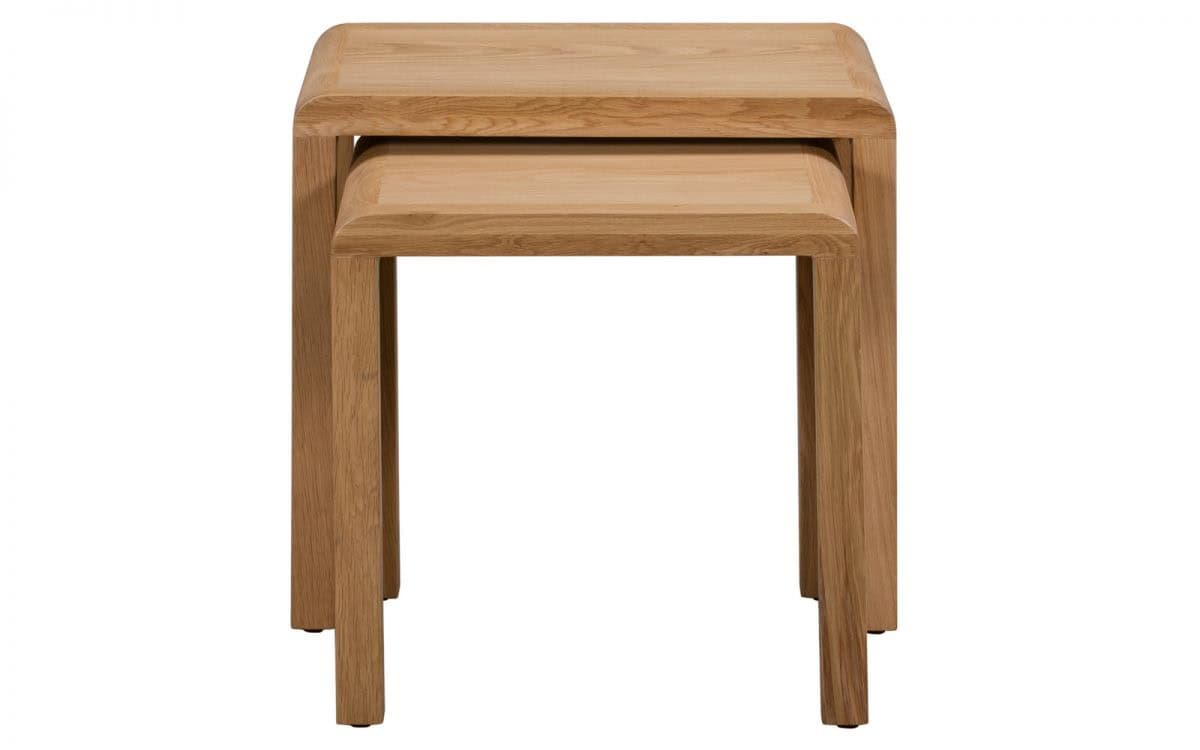 Malo Nest of 2 Tables - Waxed Oak - Image 2
