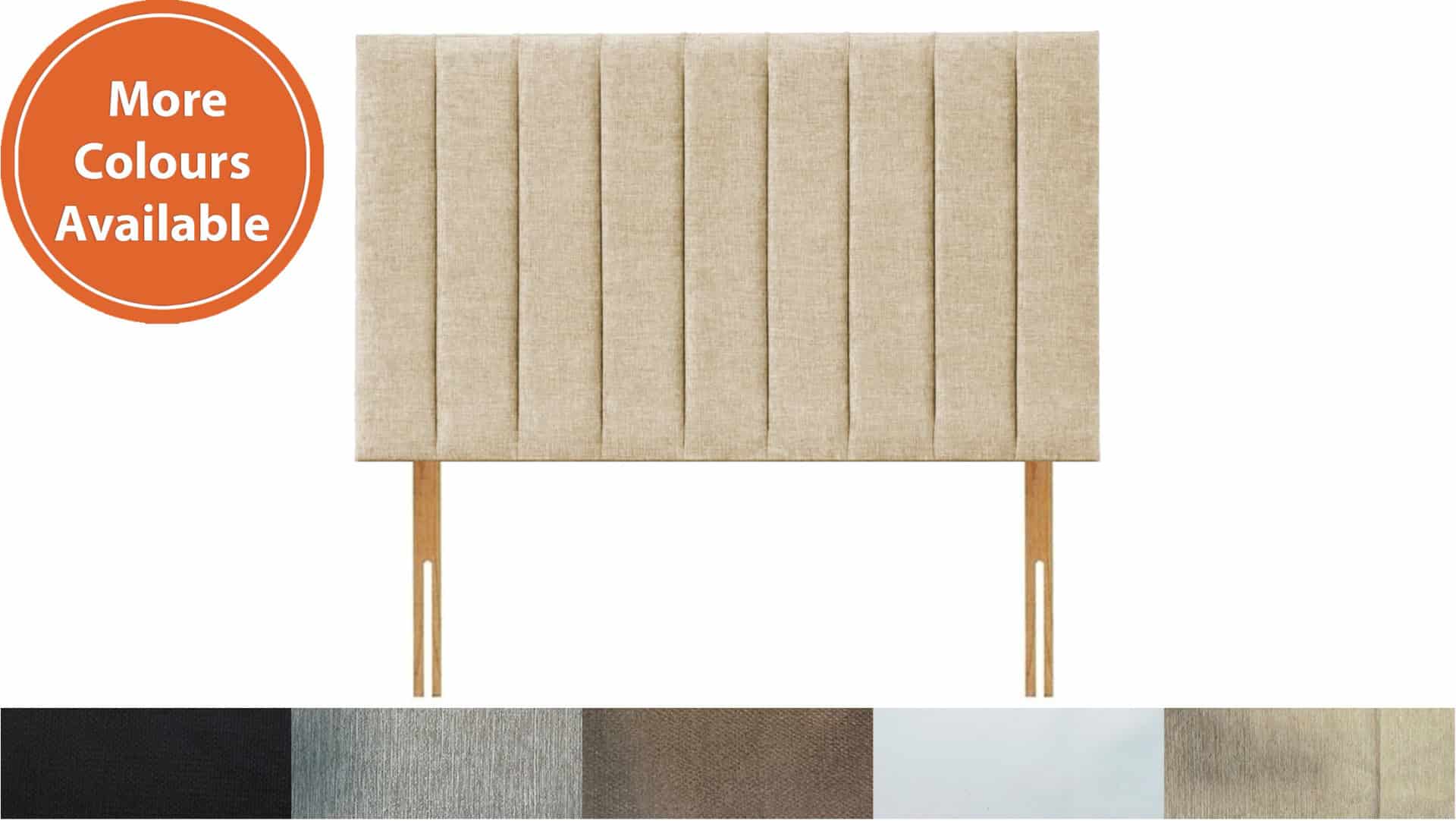 Apollo 4ft Dartford Headboard in House Fabric