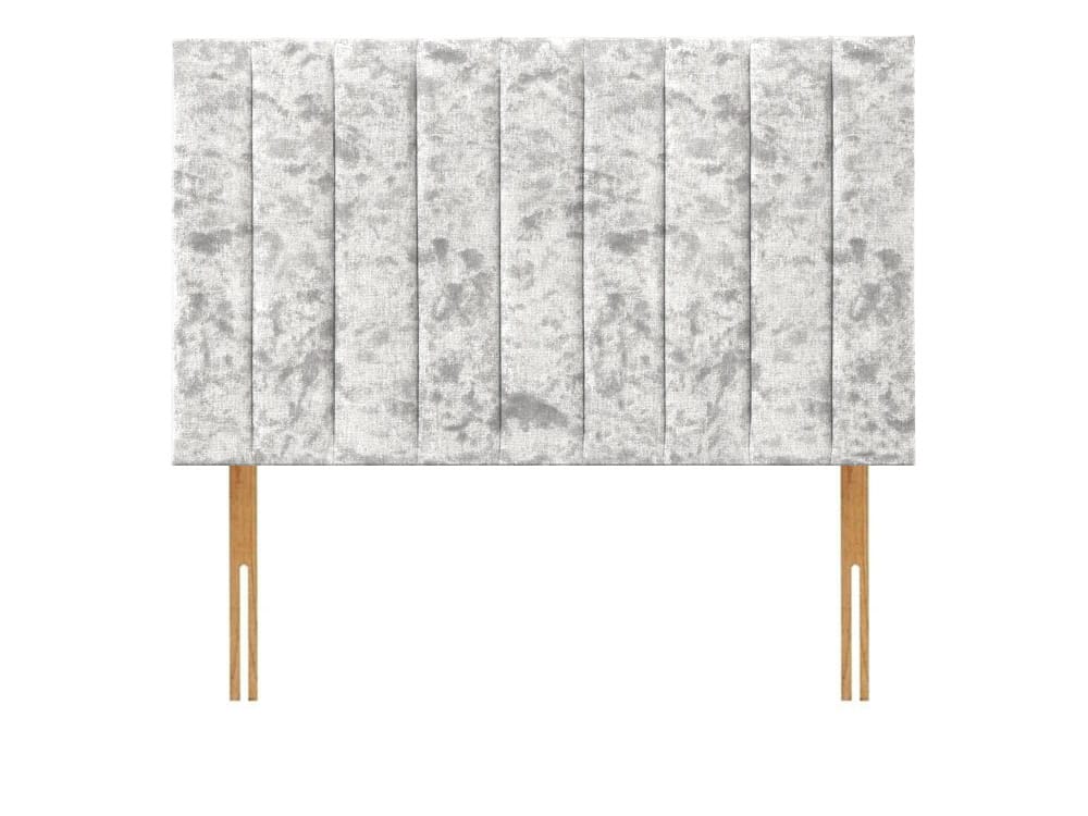 Apollo 5ft Dartford Headboard – Glitz Ice White