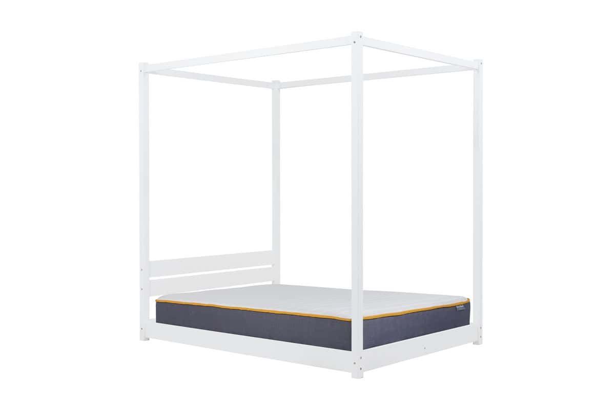 135cm Darwin Bed - White - Image 4