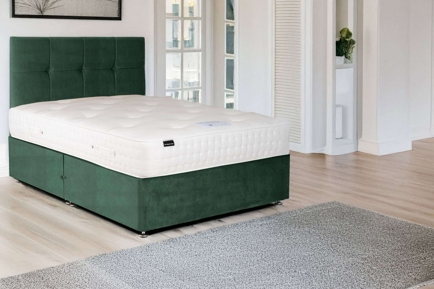 Vogue Diamond Wool 1000 4ft6 Mattress with FREE Duvet set worth €99 - Image 2