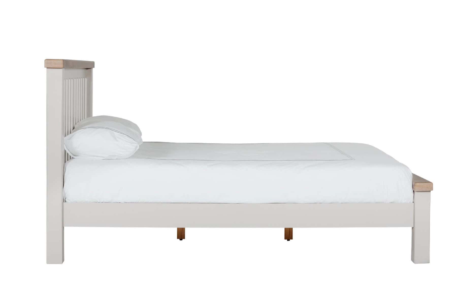 Doune 6ft Low Footboard Bedframe - Taupe - Image 3