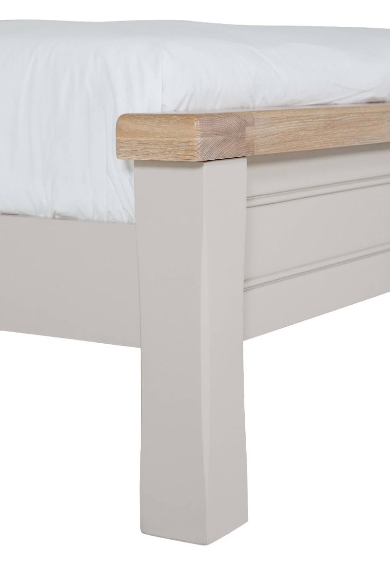Doune 6ft Low Footboard Bedframe - Taupe - Image 6
