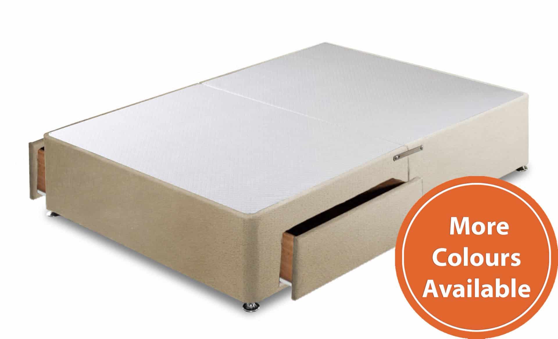 Artisan 4ft 2 Drawer Divan Base - Image 4