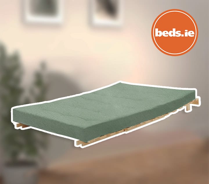 4ft6 Mito Futon Bed with Harmony Green Mattress - Image 3