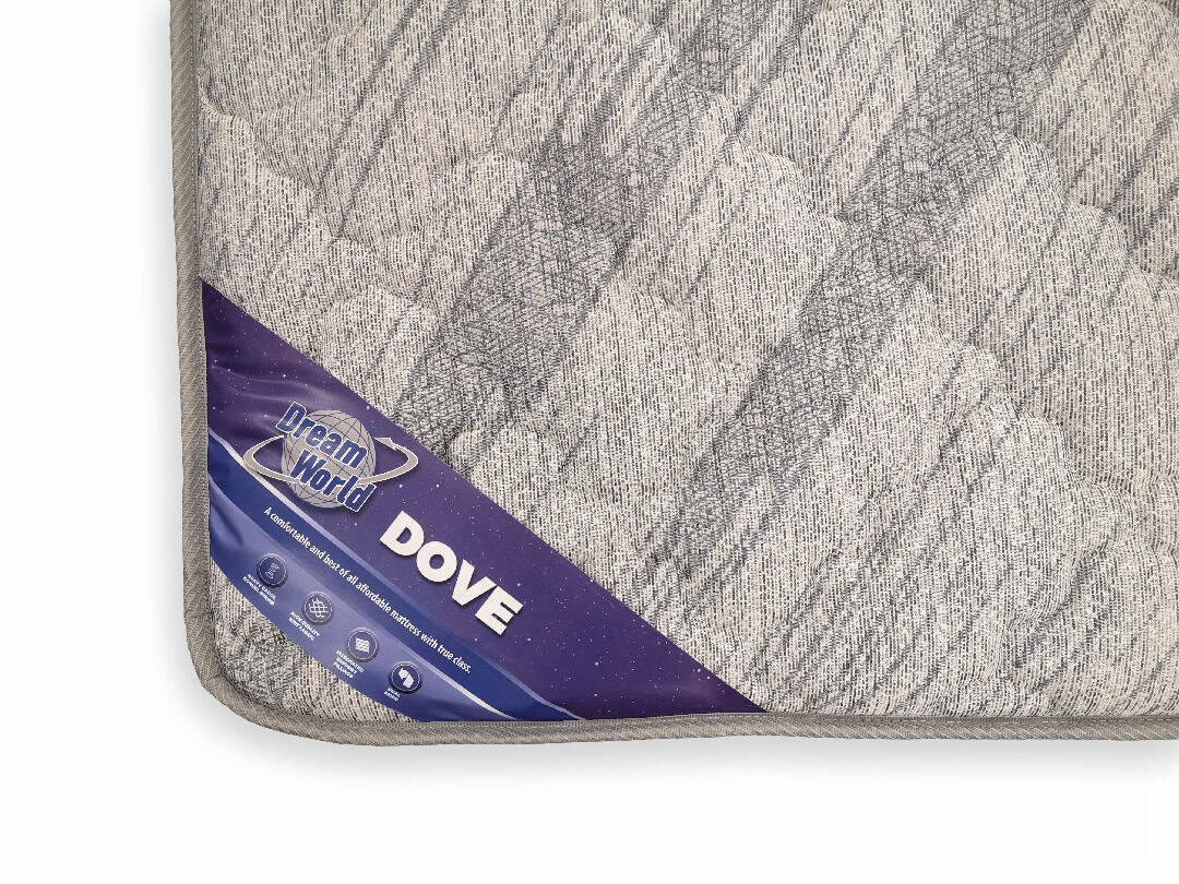 Dreamworld 4ft6 Dove Mattress - Image 4