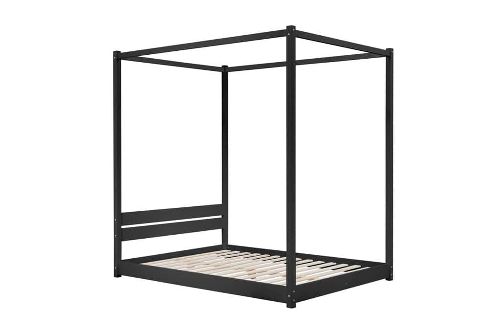 135cm Darwin Bed - Black - Image 5