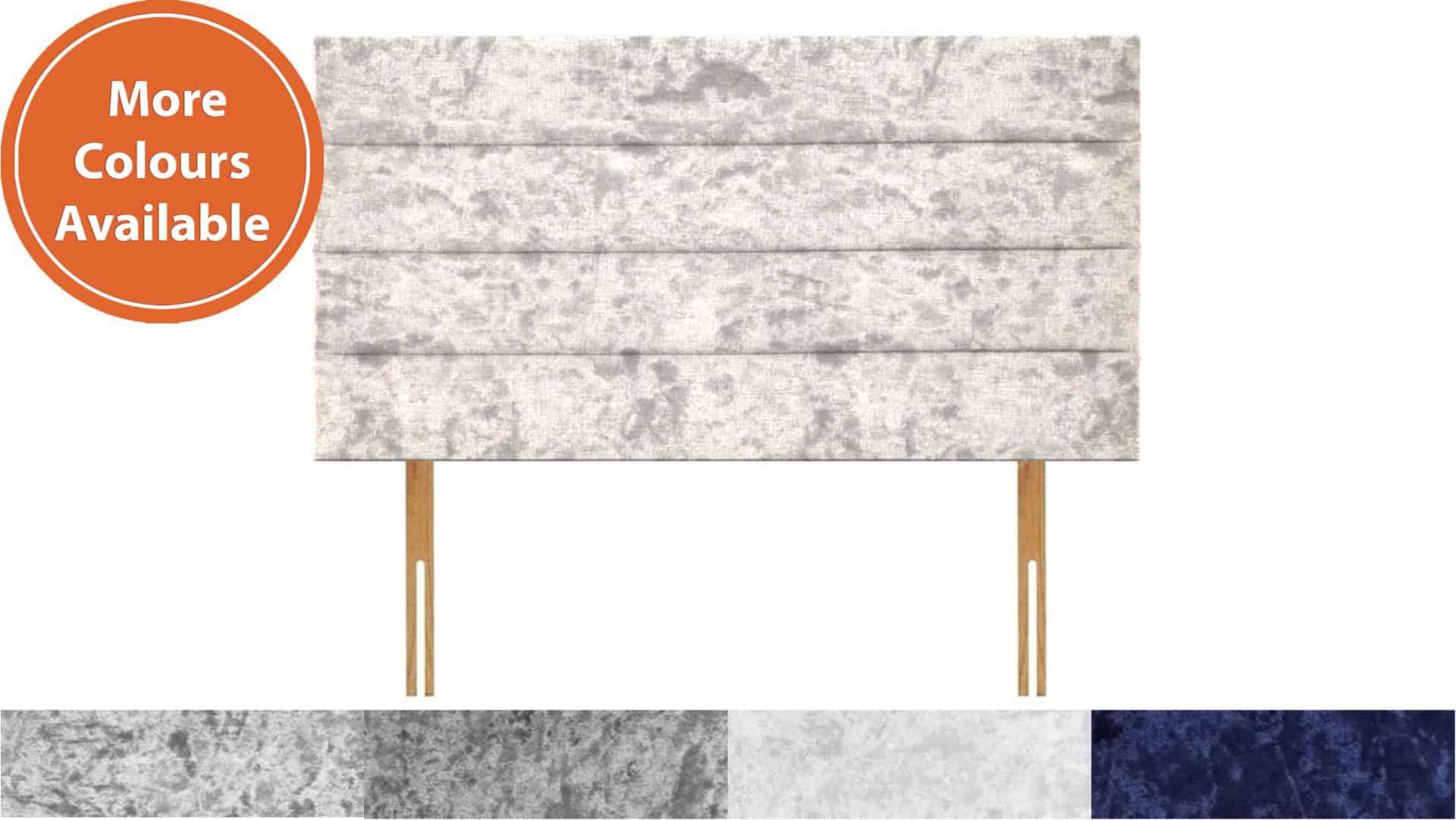 Apollo 2ft6 Dundee Headboard in Glitz Fabric