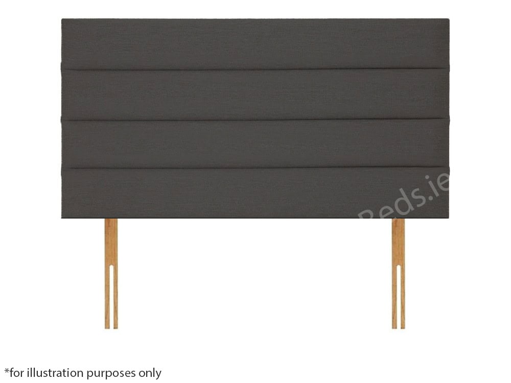 Apollo 4ft Dundee Headboard – Azzure Dark Grey