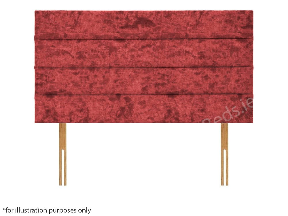 Apollo 5ft Dundee Headboard – Glitz Red