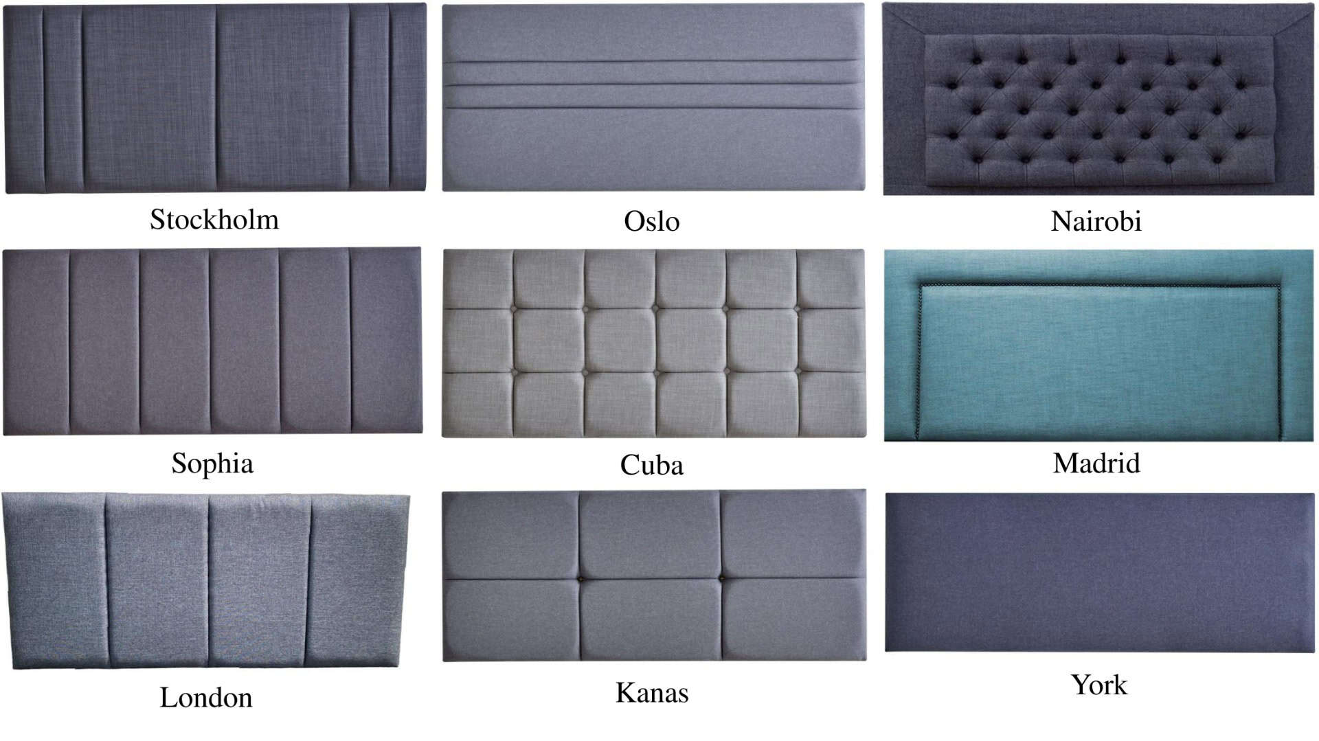 6ft Vermont 1000 Bed Set + FREE Matching Headboard - Choice of Fabrics! - Image 4