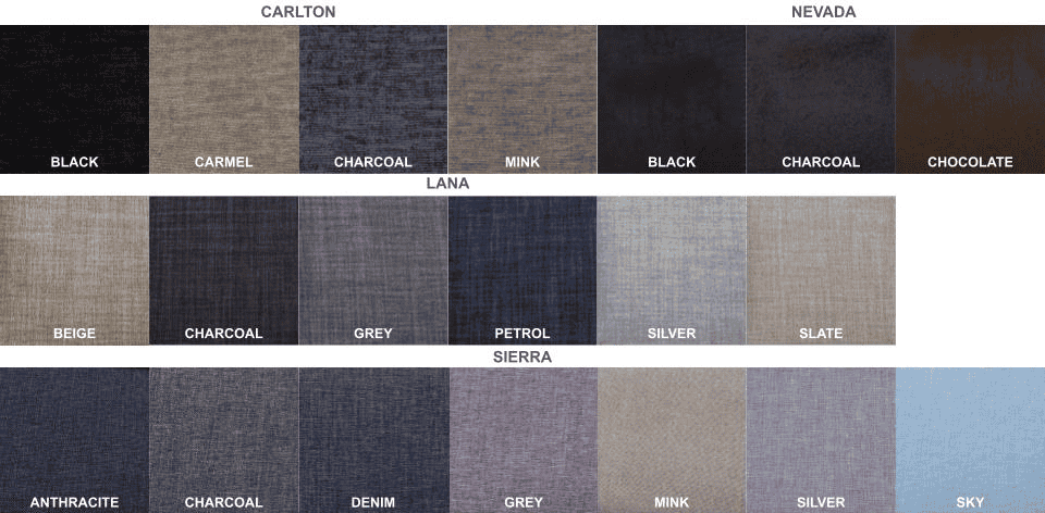 5ft Vermont 1000 Bed Set + FREE Matching Headboard - Choice of Fabrics! - Image 3