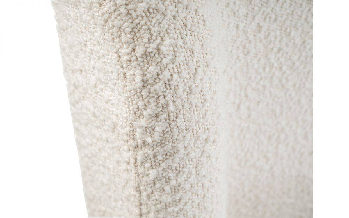 Ederson 5ft Boucle Bedframe - Ivory - Image 8