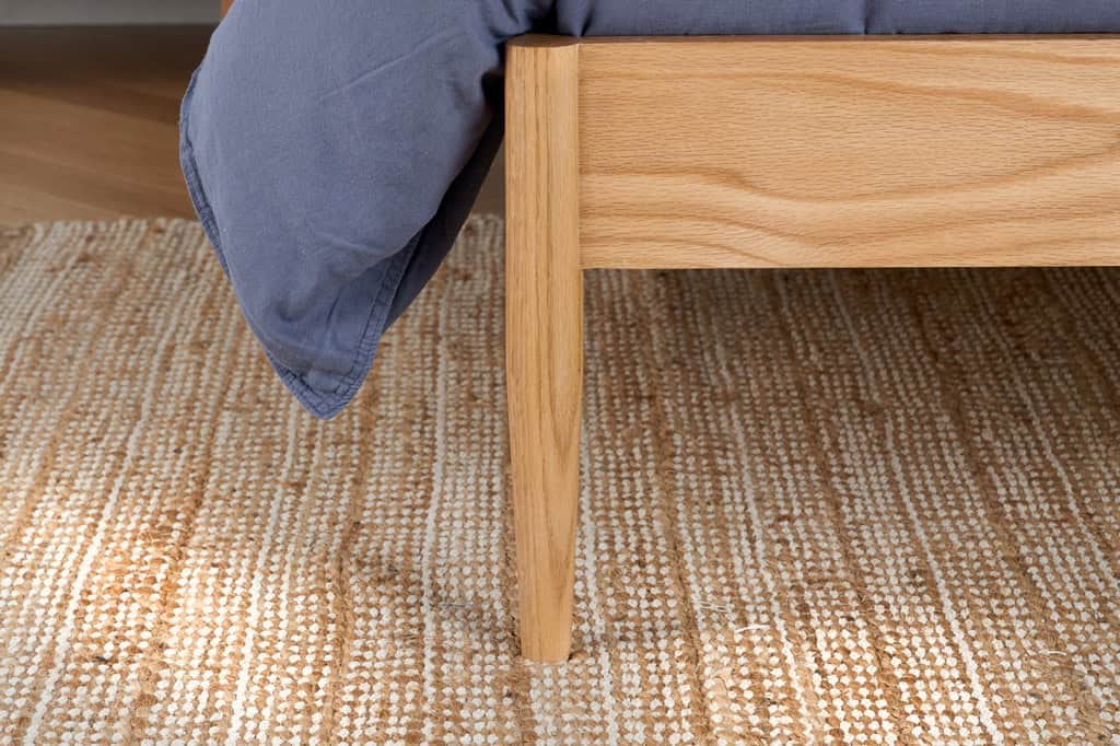 Elina 5ft Rattan Bedframe - Oak - Image 8