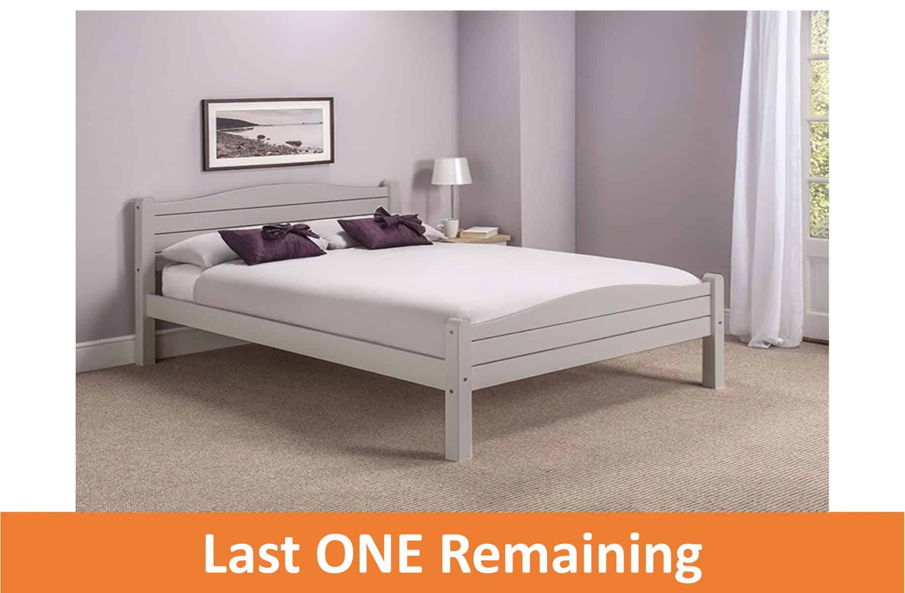 Elwood 3ft Bedframe - Grey - Image 3