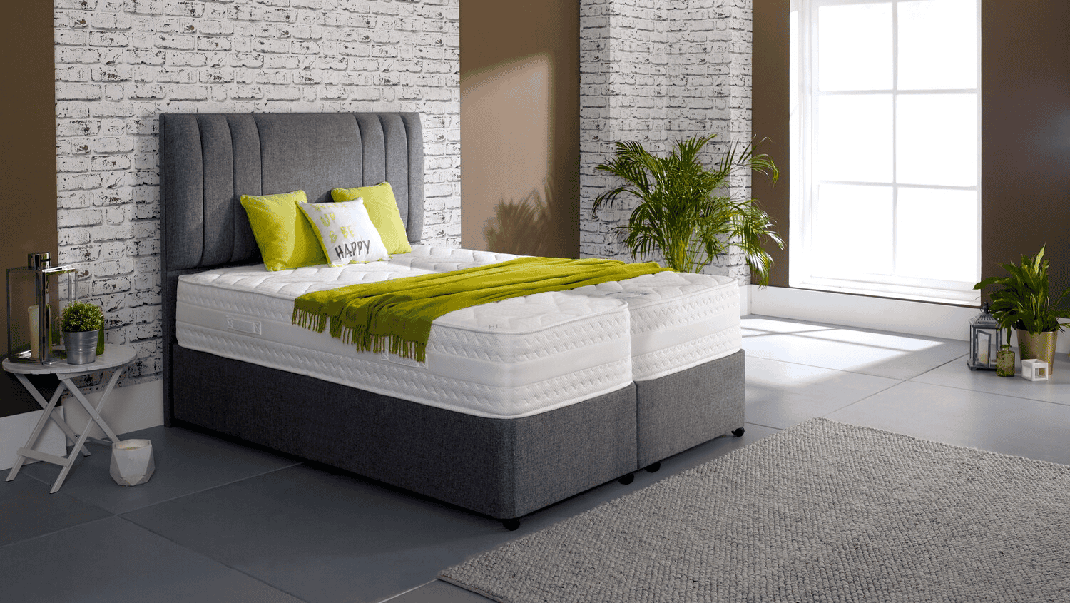 Healthbeds 6ft Energise 1800 Zip & Link Bed - Image 4