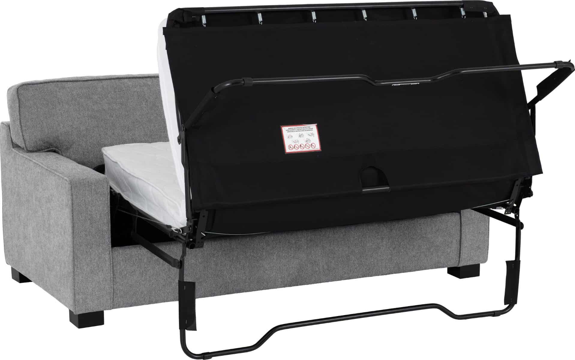 Eton Sofa Bed - Light Grey - Image 5