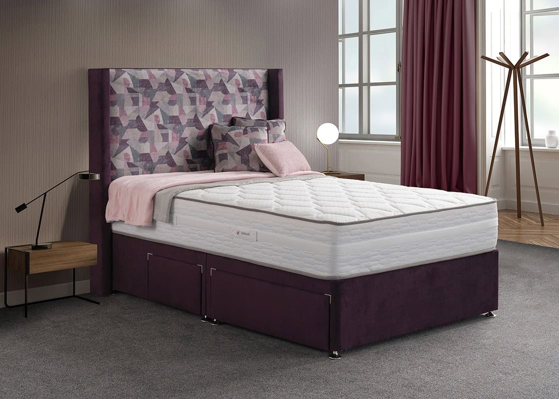 3ft Ezra Tencel 1000 Divan Bed
