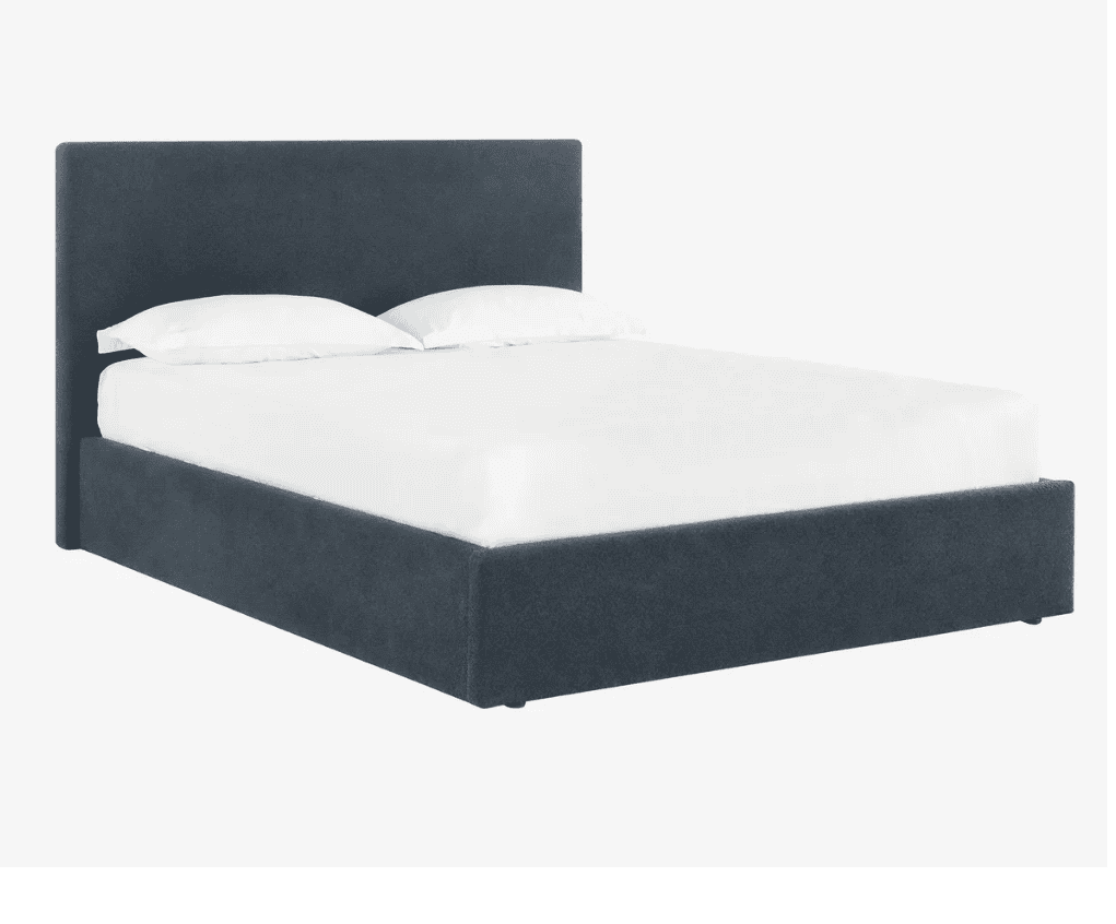 Ezra 4ft Ottoman Bedframe - Navy - Image 3