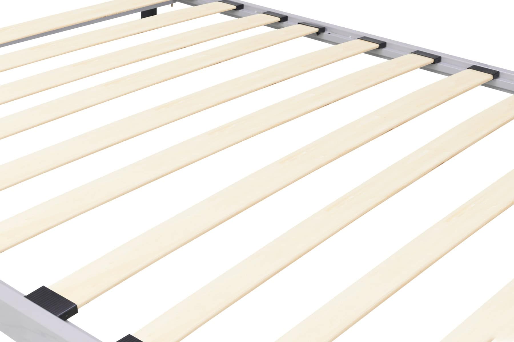 Faro 3ft Bedframe - Silver/Black - Image 6