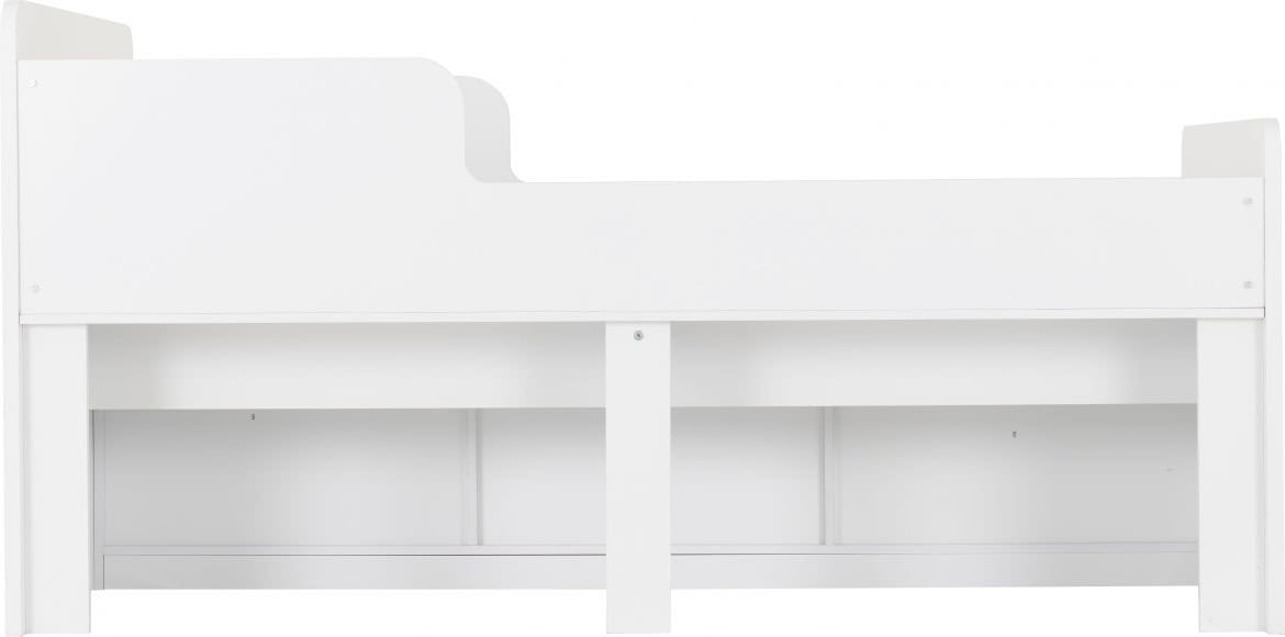 Felix Low Sleeper Bedframe - White - Image 6