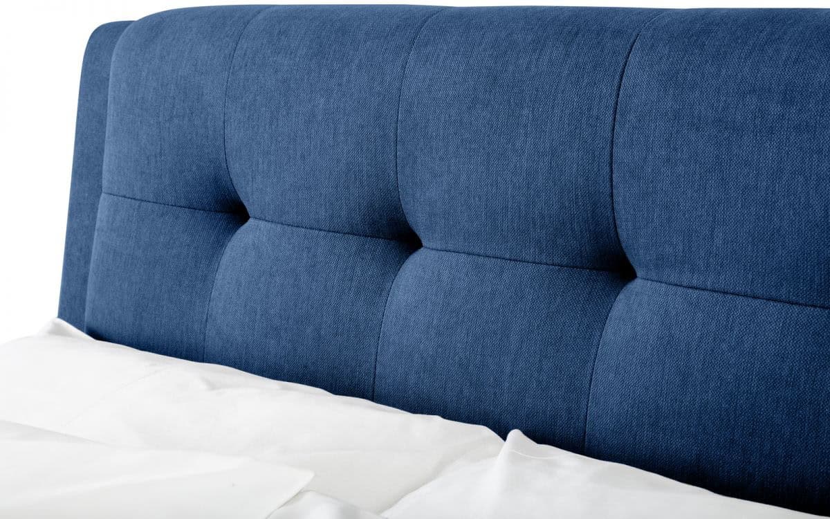 6ft Anaheim 4 Drawer Bedframe - Blue - Image 3